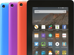 Amazon Kindle Fire 7 tablets, Amazon Q1 2016 sales report