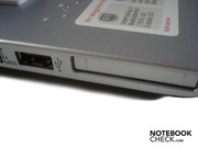 USB 2.0 and ExpressCard slot on the left