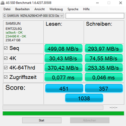 AS-SSD benchmark