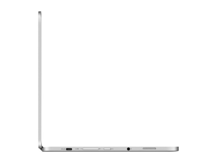 The C302CA is relatively sleek for a convertible at only .54" thick. (Source: Newegg)