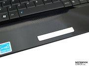 The touchpad takes a bit of getting used to. The touchpad takes a bit of getting used to.