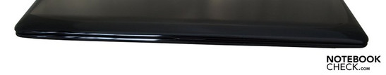 Front: status LEDs Front: status LEDs