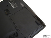 The battery compartment is the only opening on the underside. The battery compartment is the only opening on the underside.