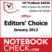 Award: HP ProBook 6465b LY433EA