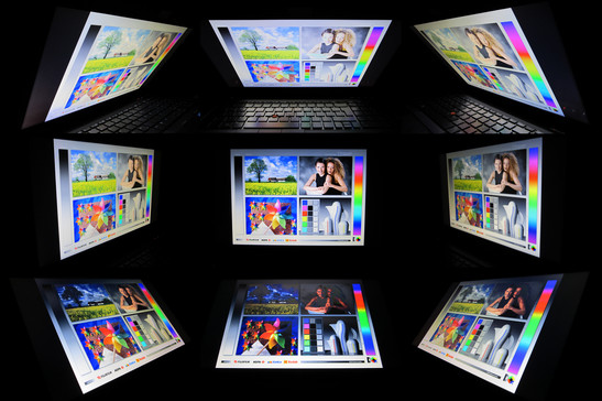 Viewing angles: HP EliteBook 8560w-LG660EA