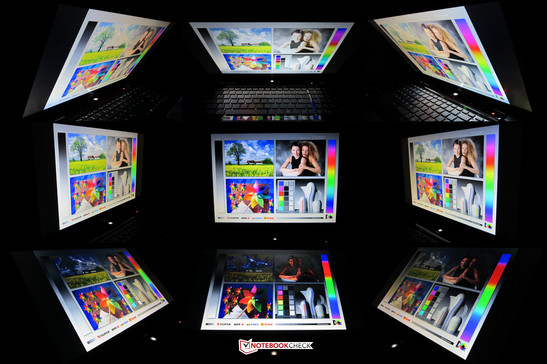 Viewing angles: MSI GT70PH-i7169BWW7H Viewing angles: MSI GT70PH-i7169BWW7H