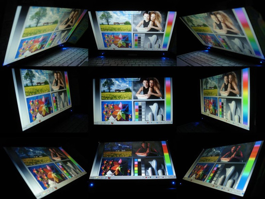 Viewing angles of the Asus Eee PC T91 MT Tablet Viewing angles of the Asus Eee PC T91 MT Tablet