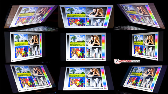 Viewing angles Samsung Series 7 Ultra Touch 740U3E-S02DE