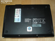 On the underside all that can be removed is a small access panel... On the underside all that can be removed is a small access panel...