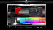 Alien FX: The colors of the various illuminated areas can be adjusted Alien FX: The colors of the various illuminated areas can be adjusted