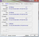Systeminfo CPUZ Systeminfo CPUZ Cache