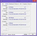 Systeminfo CPUZ Cache Systeminfo CPUZ Cache