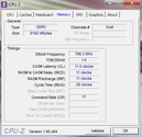 Systeminfo CPUZ Systeminfo CPUZ RAM