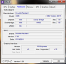 Systeminfo CPUZ Mainboard Systeminfo CPUZ Mainboard