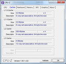 Systeminfo CPUZ Systeminfo CPUZ Cache