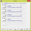 CPU-Z Cache