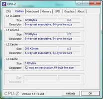 Systeminfo CPUZ Systeminfo CPUZ Cache