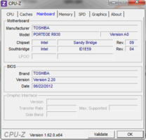 Systeminfo CPUZ Mainboard Systeminfo CPUZ Mainboard