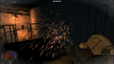 PhysX on – weapon projectiles provide for pretty sparks