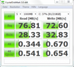 Much too slow for a 7.200 RPM hard drive Much too slow for a 7.200 RPM hard drive
