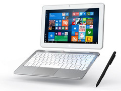 Cube&#039;s Mix Plus is a low-powered, low-cost laptop/tablet hybrid. (Source: Cube)