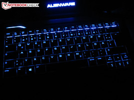 Keyboard illuminated