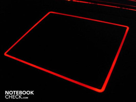 Touchpad (lighted) Touchpad (lighted)