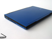 The paint restricts itself to the top and the sides of the case. The paint restricts itself to the top and the sides of the case.