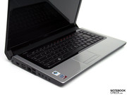 As already its forerunners, the current variation of the multimedia notebook has the wedge-shaped base unit,...