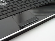 The touchpad has the usual advantages Dell is known for, e.g., comfortable touchpad buttons.