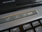 The right area starts an application for sound configuration. The right area starts an application for sound configuration.