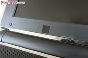 The lower display border hides a infrared sensor. The lower display border hides a infrared sensor.
