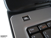 Dell has collaborated with JBL for the sound system. Dell has collaborated with JBL for the sound system.