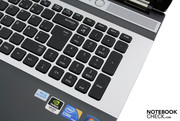 A dedicated number block is standard for a 17-inch machine. A dedicated number block is standard for a 17-inch machine.