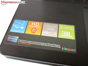The notebook supports Dolby Home Theater v4.