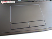 Dedicated keys are incorporated in the touchpad.