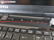 Besides the keyboard's light, the user can also disable the Wi-Fi module and screen.