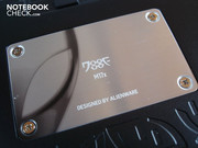The "name plaque" is allegedly laser-etched The "name plaque" is allegedly laser-etched