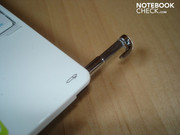 The pen tool can simply be stowed away in the case The pen tool can simply be stowed away in the case