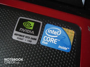 Nvidia Geforce GTX 260M and Intel Core 2 Duo T9550