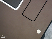 detail-view of the very well processed touchpad-keys
