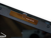 In the display frame there is also a 2.0 mega-pixel web cam. In the display frame there is also a 2.0 mega-pixel web cam.