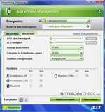 Picture: With Acer ePower Management you have all energy options under control. Picture: With Acer ePower Management you have all energy options under control.
