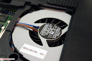 Even if rather quiet, the fan unfortunately is almost always active.