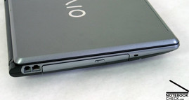 Sony Vaio VGN-FE31B Interfaces Sony Vaio VGN-FE31B Interfaces