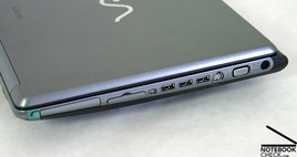 Sony Vaio VGN-FE31B Interfaces Sony Vaio VGN-FE31B Interfaces