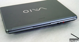 Sony Vaio VGN-FE31B Interfaces Sony Vaio VGN-FE31B Interfaces