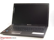 The 17 inch screen