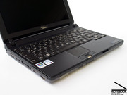 The same can be said about the feel of the surface of the compact 10.6 inch subnotebook. The same can be said about the feel of the surface of the compact 10.6 inch subnotebook.