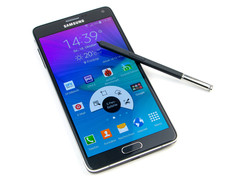 The updated Samsung Galaxy Note 4 will utilize a faster processor.